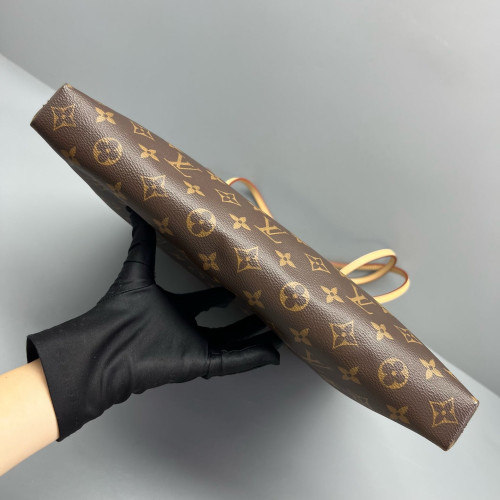 Louis Vuitton Carry It Tote Monogram Brown