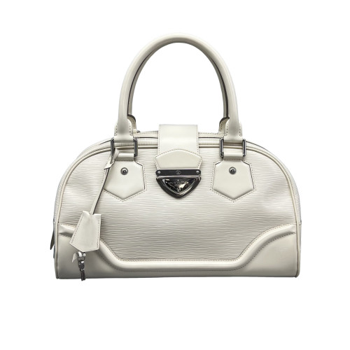 Louis Vuitton Bowling Bag Epi White