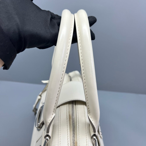 Louis Vuitton Bowling Bag Epi White