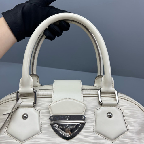 Louis Vuitton Bowling Bag Epi White