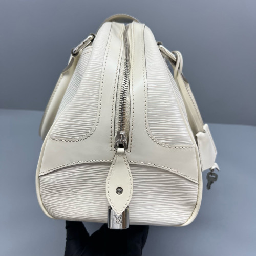 Louis Vuitton Bowling Bag Epi White