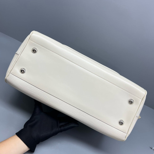 Louis Vuitton Bowling Bag Epi White