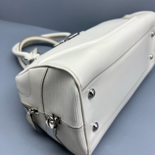 Louis Vuitton Bowling Bag Epi White