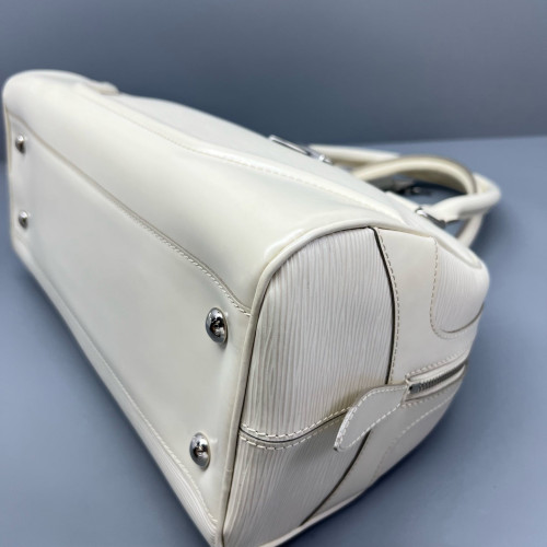 Louis Vuitton Bowling Bag Epi White