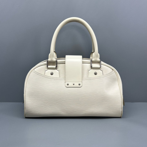 Louis Vuitton Bowling Bag Epi White