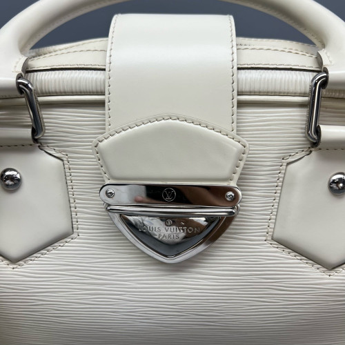 Louis Vuitton Bowling Bag Epi White