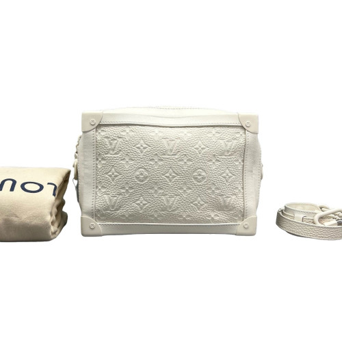 Louis Vuitton Soft Trunk Calfskin White