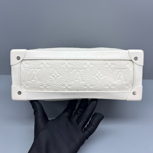 Louis Vuitton Soft Trunk Calfskin White