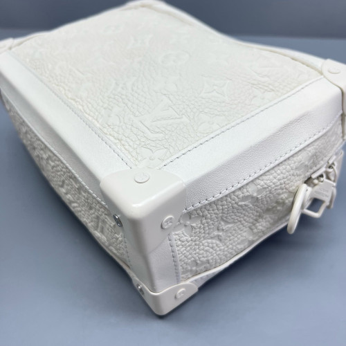Louis Vuitton Soft Trunk Calfskin White
