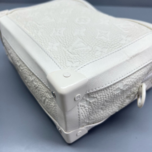 Louis Vuitton Soft Trunk Calfskin White