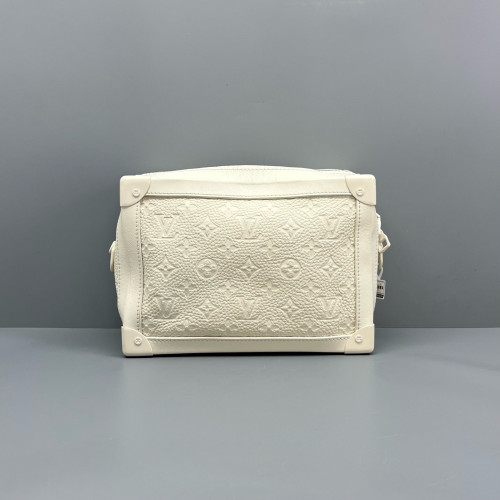 Louis Vuitton Soft Trunk Calfskin White