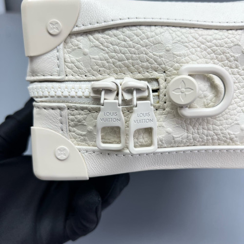 Louis Vuitton Soft Trunk Calfskin White