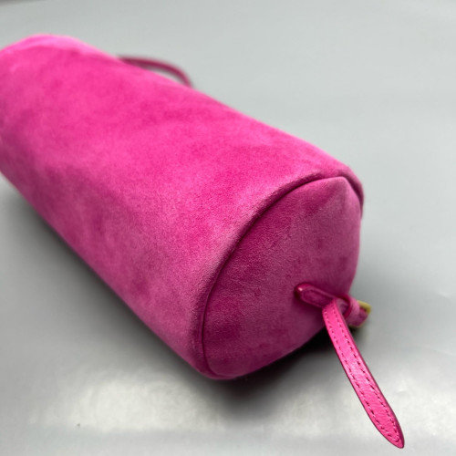 Miu Miu Handbag Suede Calfskin Fuchsia Miu Miu Handbag Suede Calfskin Fuchsia