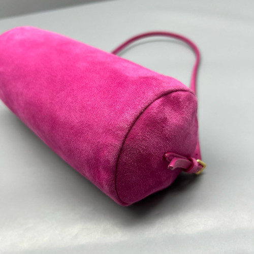 Miu Miu Handbag Suede Calfskin Fuchsia Miu Miu Handbag Suede Calfskin Fuchsia