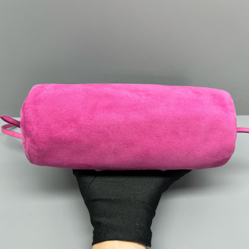 Miu Miu Handbag Suede Calfskin Fuchsia Miu Miu Handbag Suede Calfskin Fuchsia