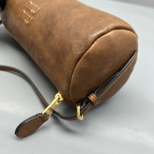 Miu Miu Handbag Nappa Brown