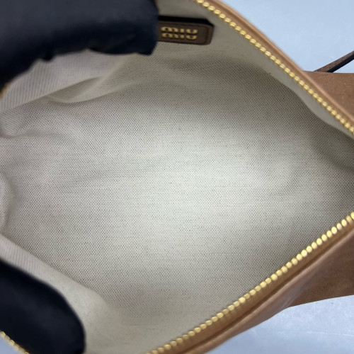 Miu Miu Handbag Nappa Brown