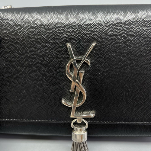 Yves Saint Laurent Small Kate Crossbody Bag Caviar Black