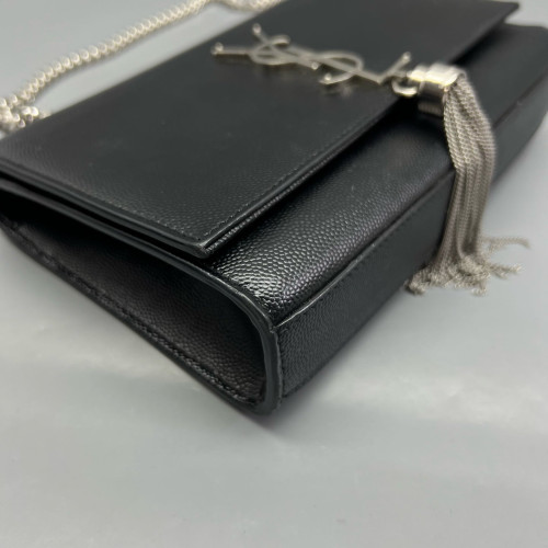 Yves Saint Laurent Small Kate Crossbody Bag Caviar Black