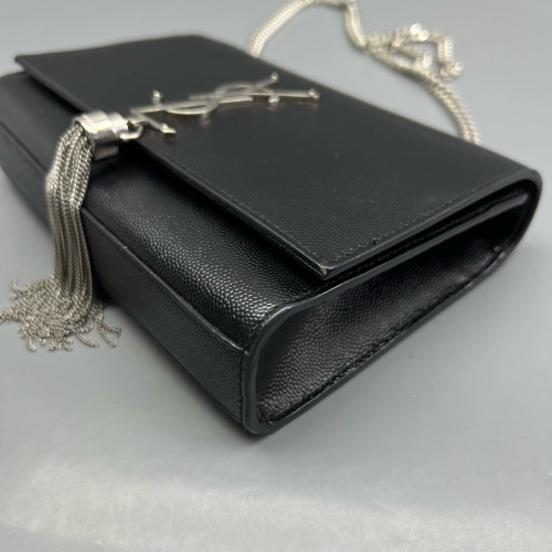 Yves Saint Laurent Small Kate Crossbody Bag Caviar Black
