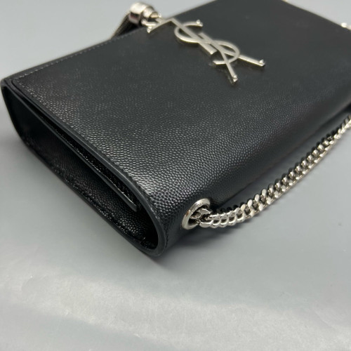 Yves Saint Laurent Small Kate Crossbody Bag Caviar Black