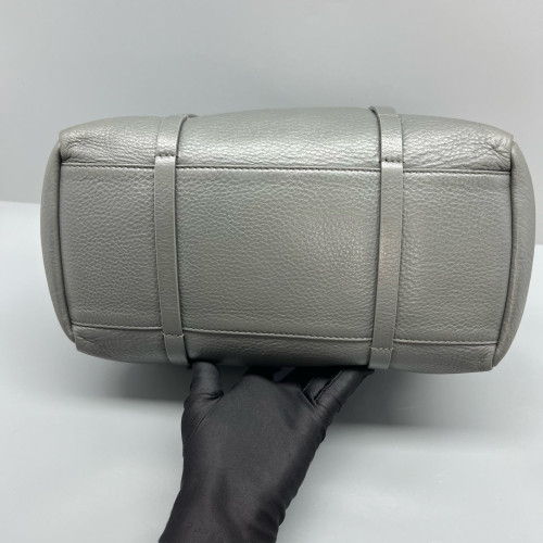 Balenciaga Tote Bag Grained Calfskin Grey