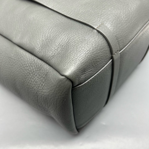 Balenciaga Tote Bag Grained Calfskin Grey