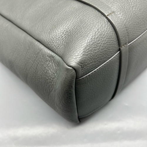 Balenciaga Tote Bag Grained Calfskin Grey