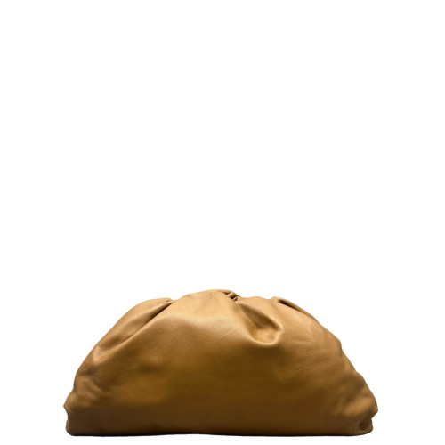 Bottega Veneta The Teen Pouch Nappa Tan