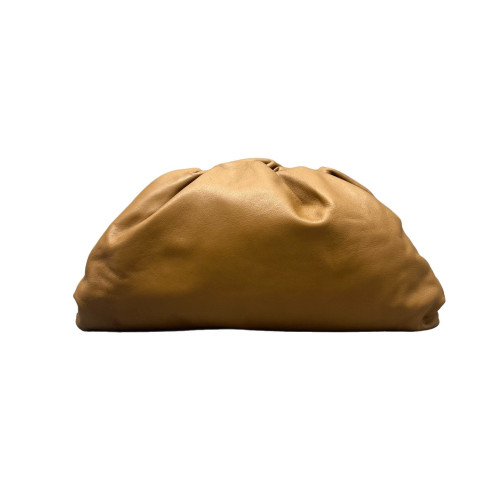 Bottega Veneta The Teen Pouch Nappa Tan
