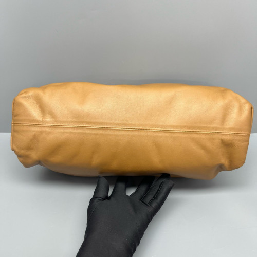 Bottega Veneta The Teen Pouch Nappa Tan
