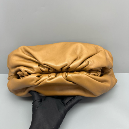 Bottega Veneta The Teen Pouch Nappa Tan