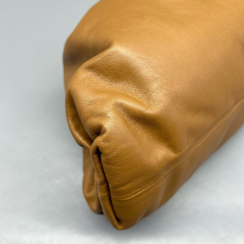 Bottega Veneta The Teen Pouch Nappa Tan