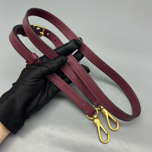 Burberry Small Buckle Tote Calfskin Burgundy