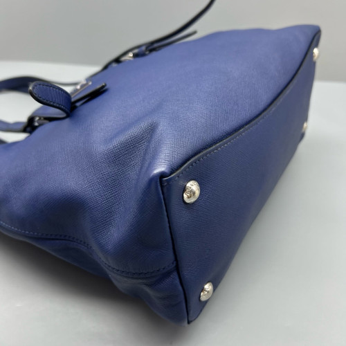 Prada Tote Bag Calfskin Blue
