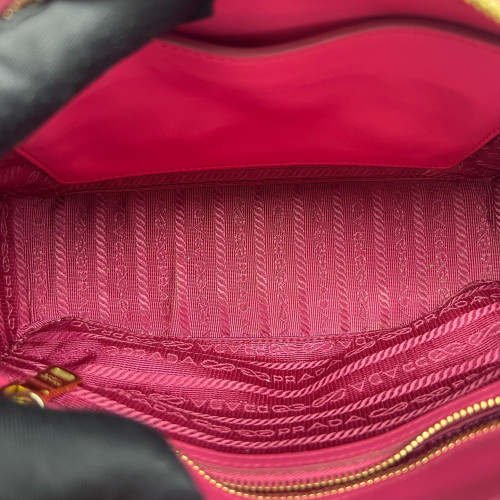 Prada Diagramme Camera Calfskin Fuchsia