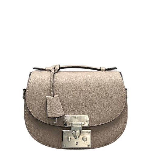 Moynat Flori Grained Calfskin Grey