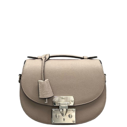 Moynat Flori Grained Calfskin Grey