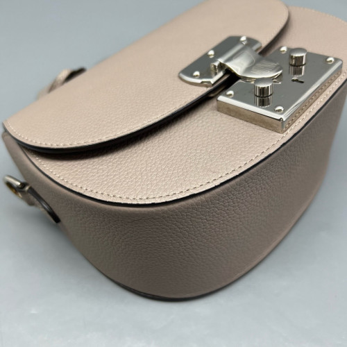 Moynat Flori Grained Calfskin Grey