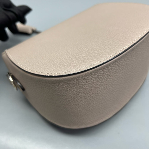 Moynat Flori Grained Calfskin Grey