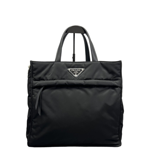 Prada Tote Bag Nylon Black