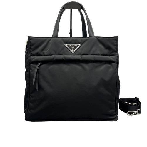 Prada Tote Bag Nylon Black