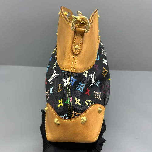 Louis Vuitton Judy MM Monogram Multicolor Black Brown Red Louis Vuitton Judy MM Monogram Multicolor Black Brown Red