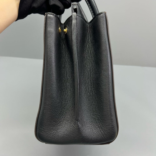 Louis Vuitton Handbag Monogram Brown Black