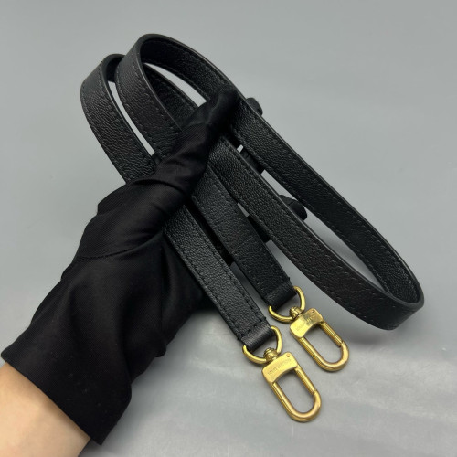 Louis Vuitton Handbag Monogram Brown Black