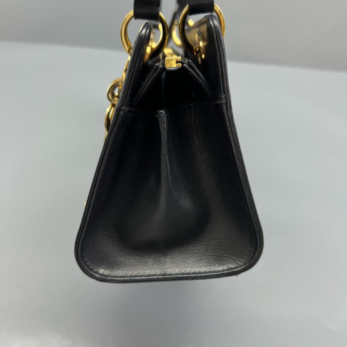 Dior East West Lady Dior Bag Calfskin Black Dior East West Lady Dior Bag Calfskin Black