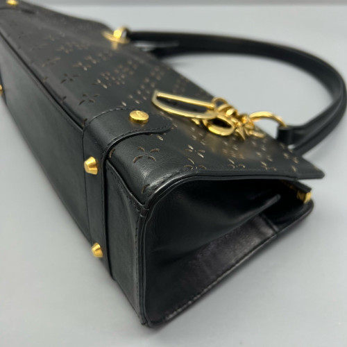 Dior East West Lady Dior Bag Calfskin Black Dior East West Lady Dior Bag Calfskin Black