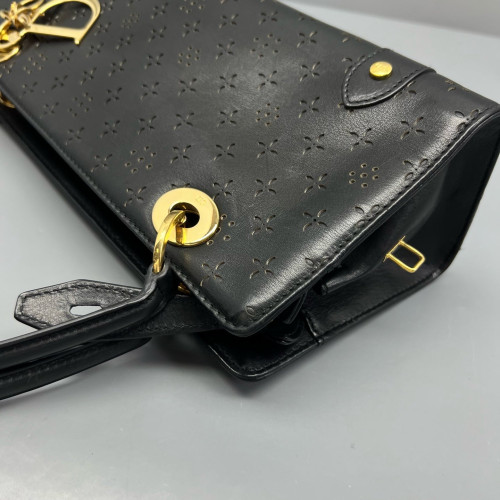 Dior East West Lady Dior Bag Calfskin Black Dior East West Lady Dior Bag Calfskin Black