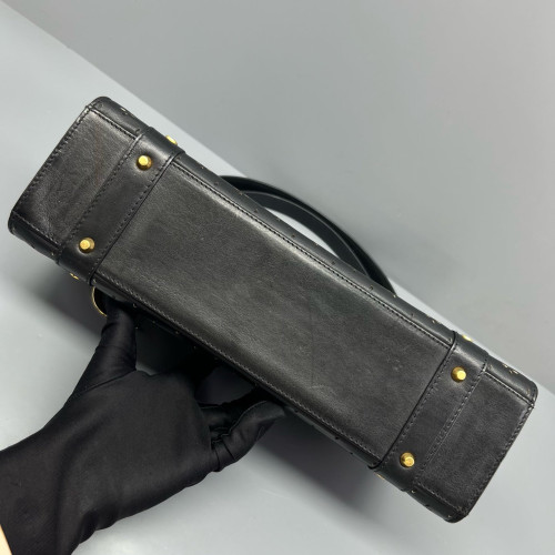 Dior East West Lady Dior Bag Calfskin Black Dior East West Lady Dior Bag Calfskin Black