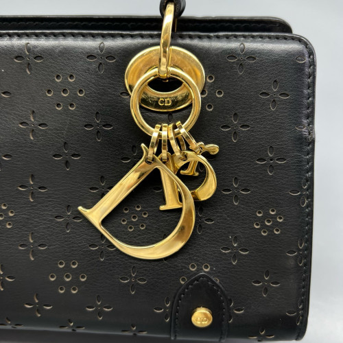 Dior East West Lady Dior Bag Calfskin Black Dior East West Lady Dior Bag Calfskin Black